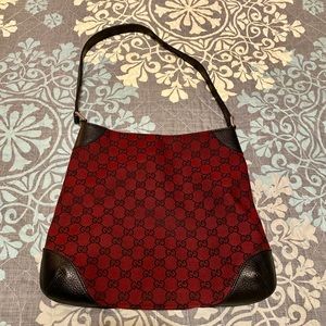 Red and Black Gucci Bag